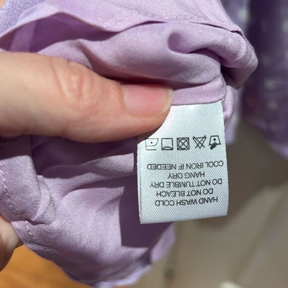 🎀 REVOLVE X privacy please xs cut out polka dot short sleeve mini dress - Picture 11 of 11